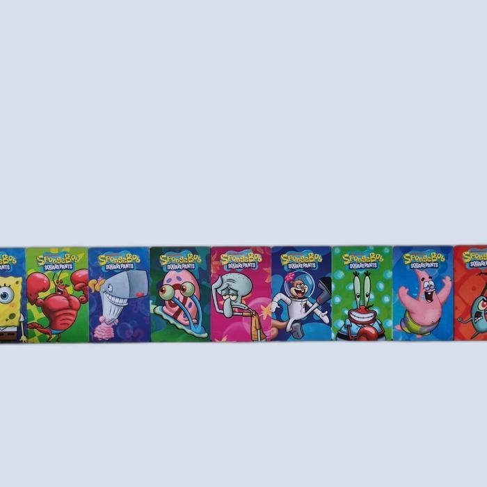 (Allthebest) kartu spongebob timezone