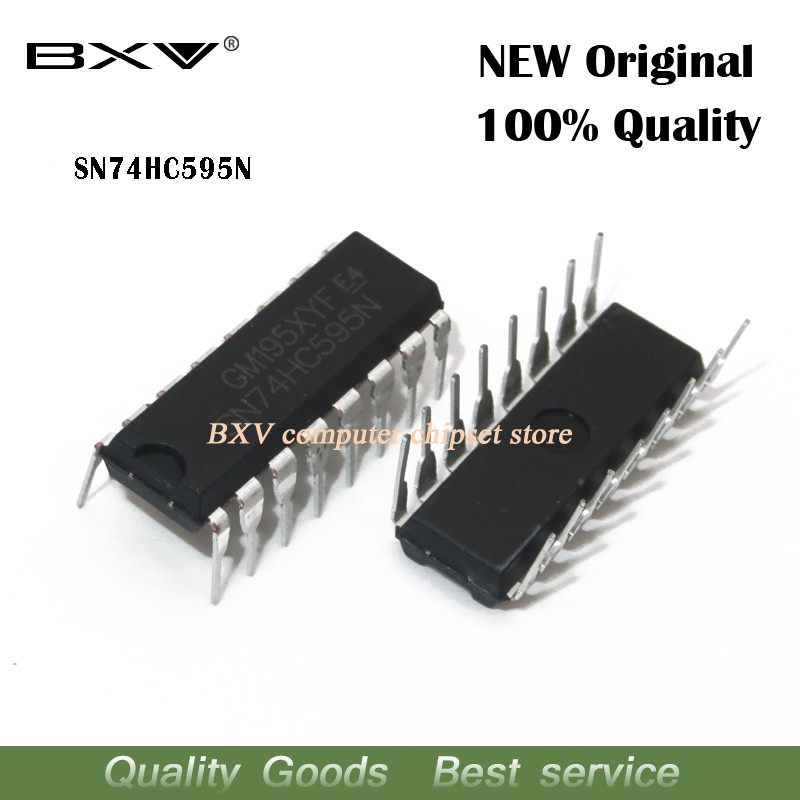 10PCS SN74HC595N DIP16 SN74HC595 DIP 74HC595N 74HC595 new original IC