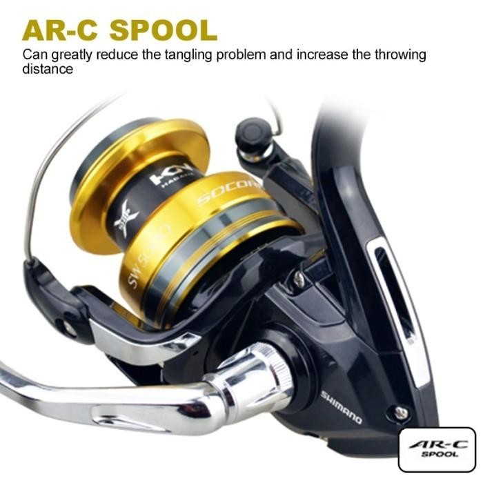 REEL SPINNING SHIMANO SOCORRO SW 5000 6000 8000 10000
