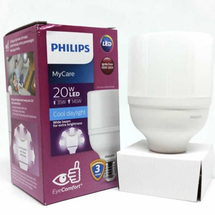 LAMPU LED BRIGHT MY CARE PHILIPS 20 WATT 20WATT PHILIPS