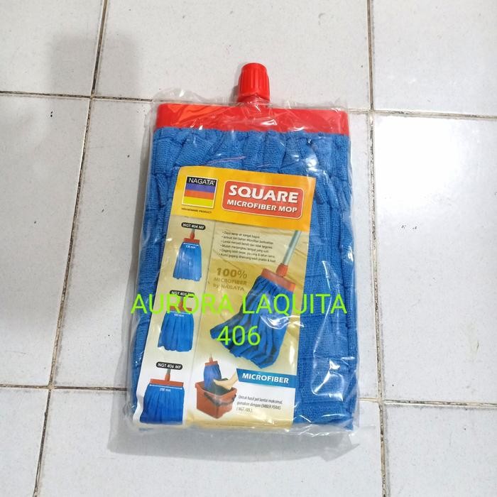 REFILL KAIN PEL HANDUK MICROFIBER NAGATA 406 /PEL LANTAI KAIN HANDUK