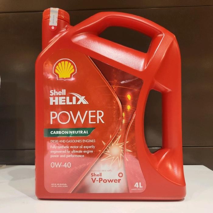 Oli Mobil Shell Helix Power 0W-40 1 GALON ISI 4 LITER