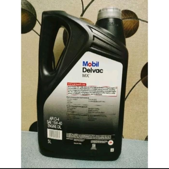 Oli Mobil Diesel Delvac MX 15w40 5 L