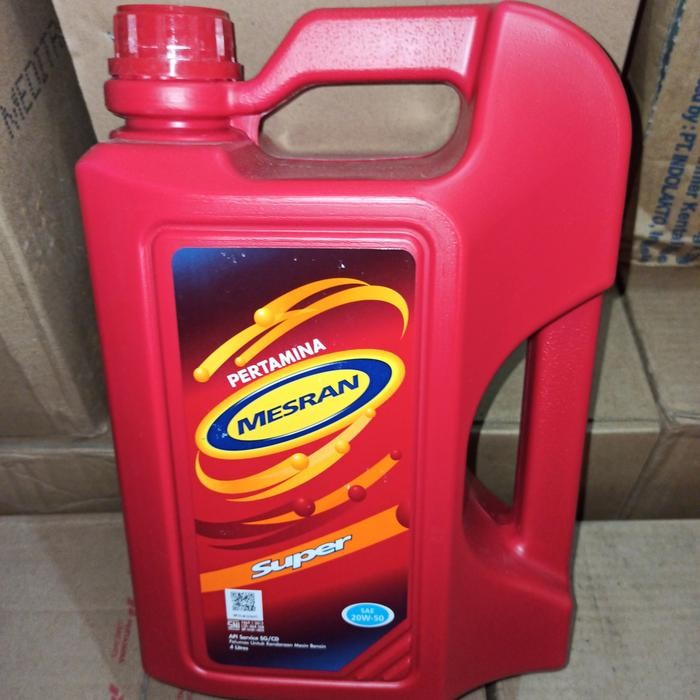 Oli mobil Pertamina Mesran super SAE 20W-50