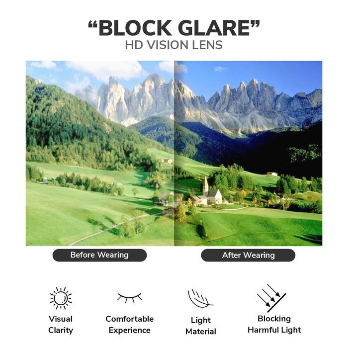 Kacamata Hitam Sunglasses Polarize Anti Uv 400 Aviator Eyekan 8692