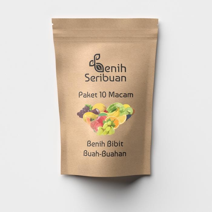 BENIH BUAH 10 MACAM PAKET BENIH TANAMAN BUAH-BUAHAN SERIBUAN