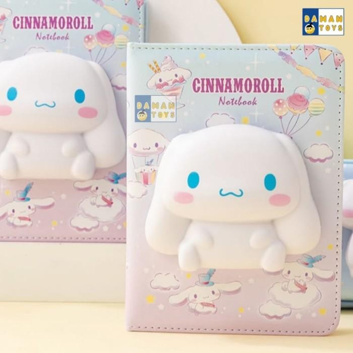 

Buku Diary Sanrio Notebook Squishy Kuromi Hello Kitty My Melody Cinnamonroll