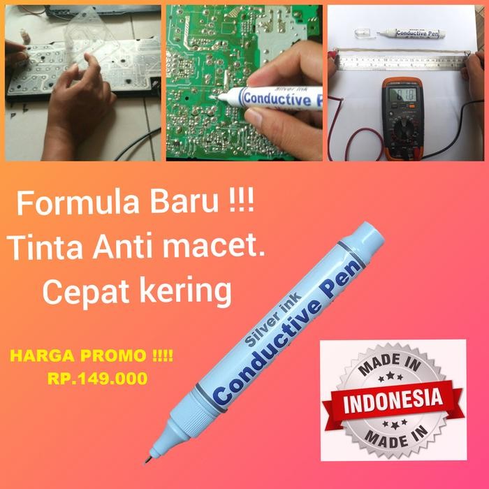 

Silver Conductive Pen / Iron pen pena Penyambung Jalur PCB - 1, 1