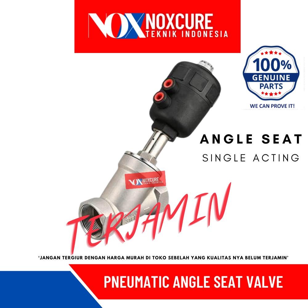 3/4'' ANGLE SEAT VALVE SINGLE ACTING /PISTON VALVE DN 20 DRAT 3/4'' INCH