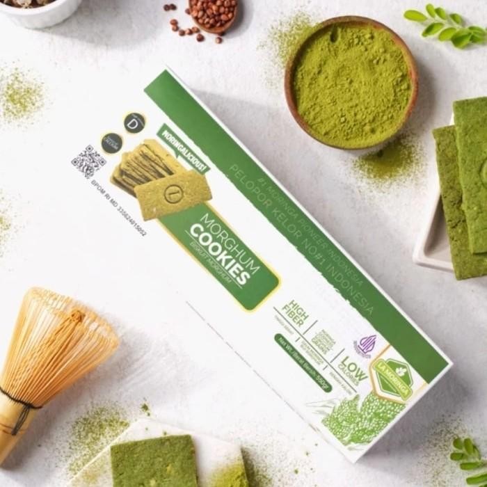 

Diskon! Promo Moringa Sorghum Biscuit 160Gr La Moringa Camilan Diet Sehat Gluten Free High Fiber
