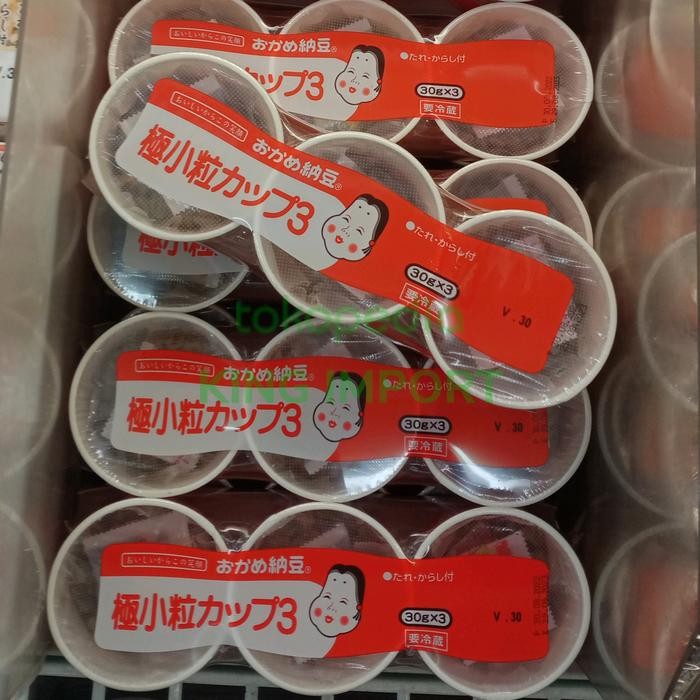 

Diskon! Promo Okame Natto Goku Kotsubu Cup 3Pcs X 30Gr Fermentasi Kedelai Jepang