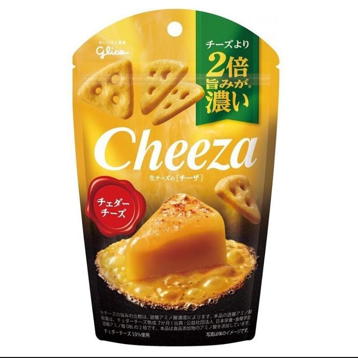 

Diskon! Promo Snack Keju Glico Cheeza Cheddar & Camembert Cheese Flavor 40Gr