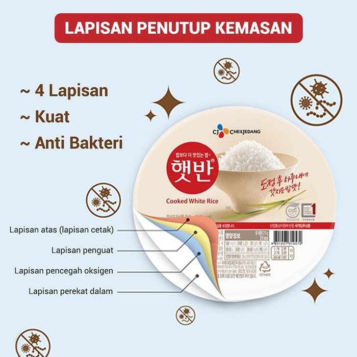 

Diskon! Promo Cj Hetbahn Nasi Putih Instan Korea 210Gr Bundle 3 Pack