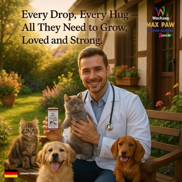 Royal Canin - Max Paw Junior Vitamin Anak Kucing Anjing Pertumbuhan Sakit Naps Makan