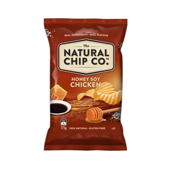 

Diskon! Promo The Natural Chip Co Honey Soy Chicken 175Gr Snack Kentang Premium