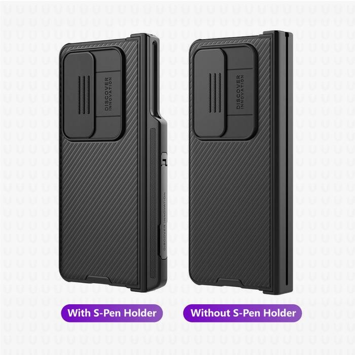 Case Compatible With Samsung Galaxy Z Fold4 / Z Fold 4 Nillkin Camshield Pro / With S Pen Holder