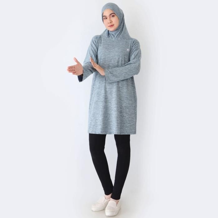 TUNIK HIJAB SET OLAHRAGA BAJU SENAM TENNIS BERSEPEDA YOGA