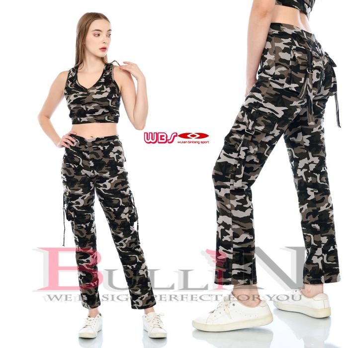 BULLIN CELANA SENAM PDL CARGO LORENG PANJANG STANDAR DAN JUMBO / CELANA SENAM WANITA