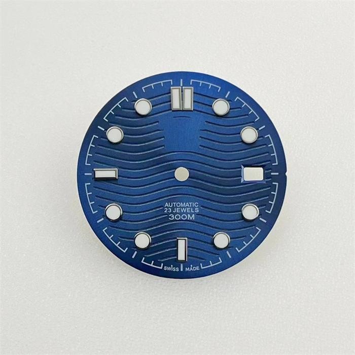 Seiko Mod Seamaster 300 Lume Biru NH35A 31mm