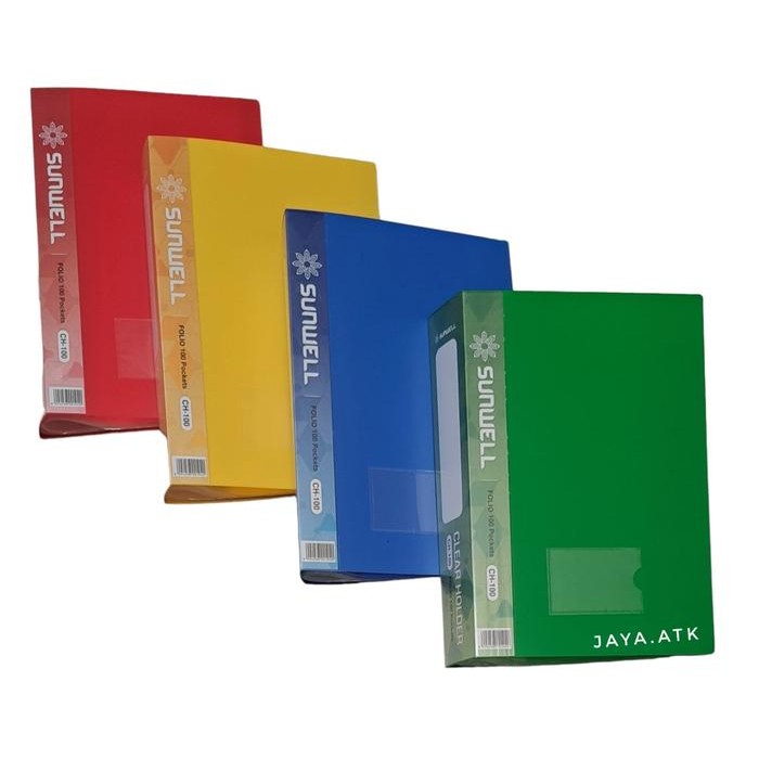 

Map Dokumen Plastik Folio F4 100 Lembar - Clear Holder Document Keeper Warna Berkualitas