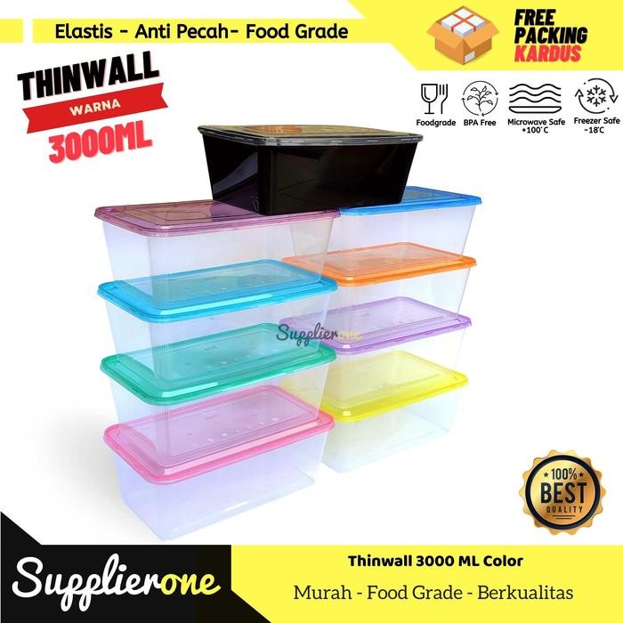 JT Thinwall 3000 ml Warna / Thinwall Envi Special Edition Warna