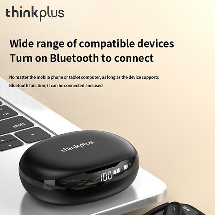 Lenovo Thinkplus T50 Tws True Wireless Bluetooth 5.2 Headset Earphone