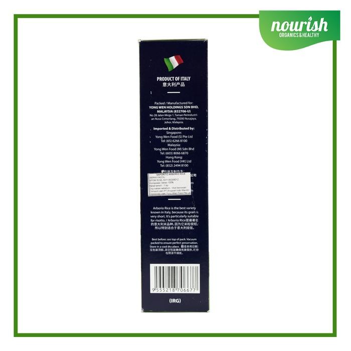 

Promo Terlaris SAPORITO RISO Arborio (Risotto Rice / Beras Risoto) 1kg Ready