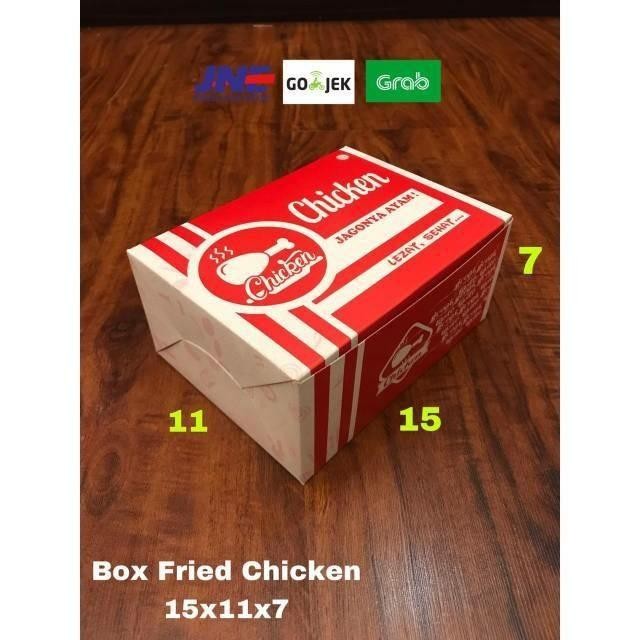 (Allthebest) Box Friend Chicken Dus Friend Chicken Kotak Ayam KFC Dus Kemasan