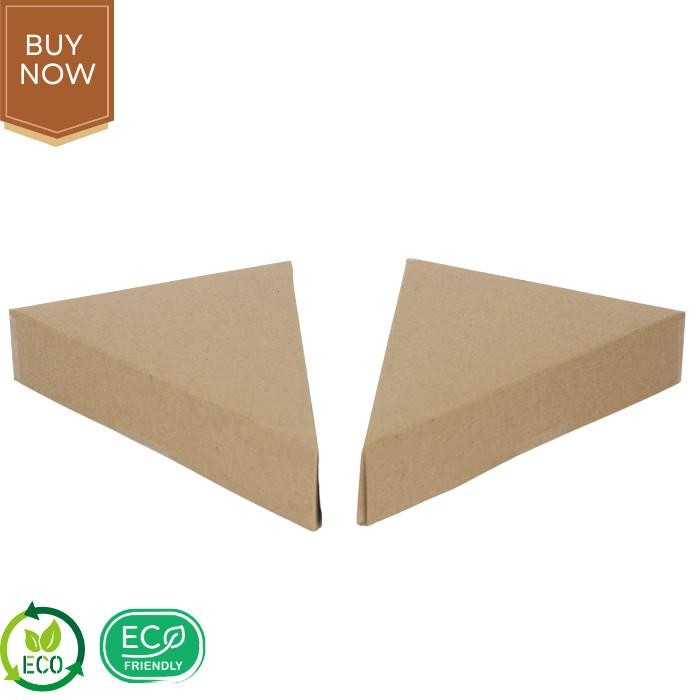 (Allthebest) Dus Pizza Slice Segitiga, Kotak Kemasan Jajanan Crepes Laminasi