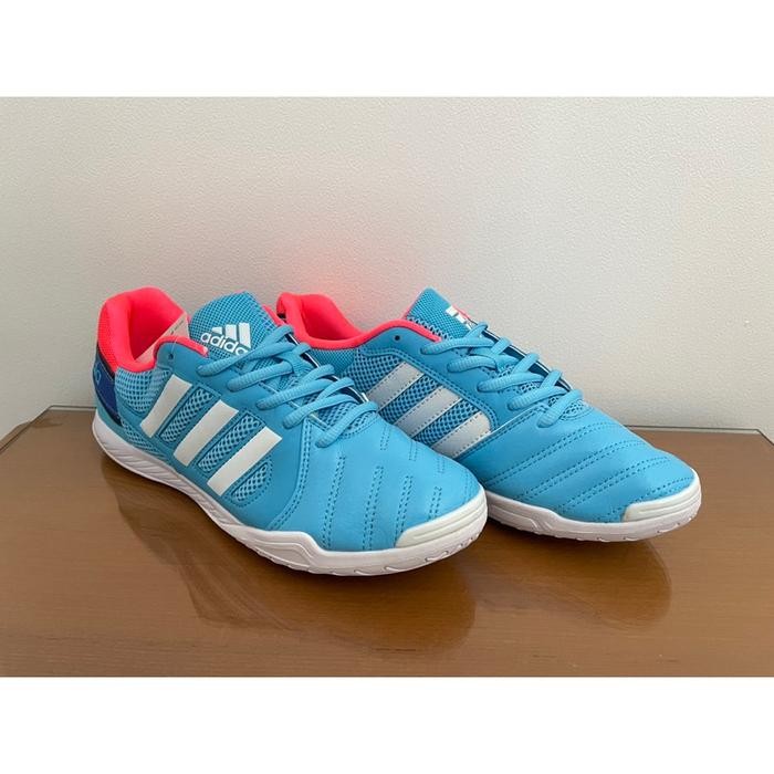 Sepatu Futsal ADD Top Sala White/Peach/Sky Blue