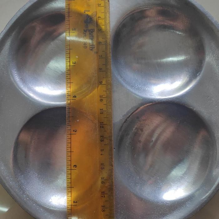 Loyang Telur Congkelan / Cetakan Telur Mini 4 Lubang