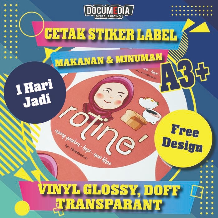 

ID CETAK STIKER VINYL / TRANSPARAN A3+