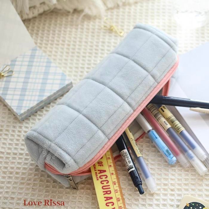 

ID [RISSA] POUCH MARSHMALLOW CUTE PENCIL POUCH KECIL TEMPAT PENSIL LUCU KOTAK PENSIL TEMPAT MAKEUP