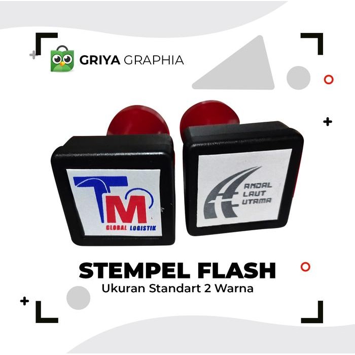 

ID STEMPEL FLASH OTOMARTIS L UKURAN STANDART 1 WARNA L FREE DESIGN