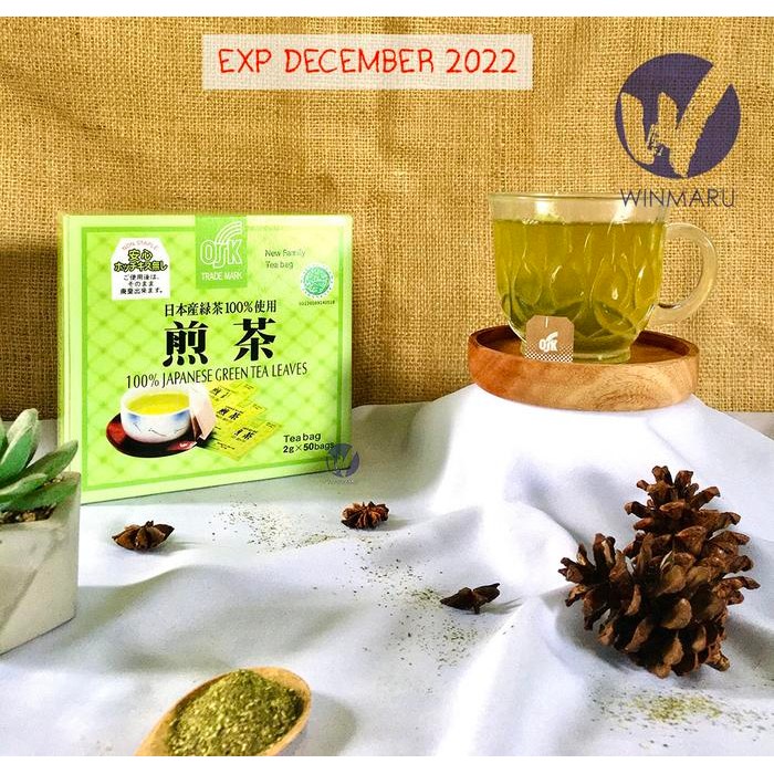 

JAPANESE GREEN TEA 50 SACHETS OSK - TEH HIJAU SACHET - HALAL MUI