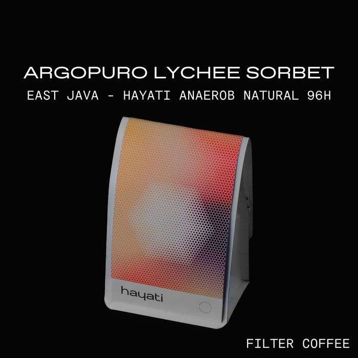 

ARGOPURO LYCHEE SORBET HAYATI ANAEROB NATURAL 96H SPECIALTY COFFEE FILTER