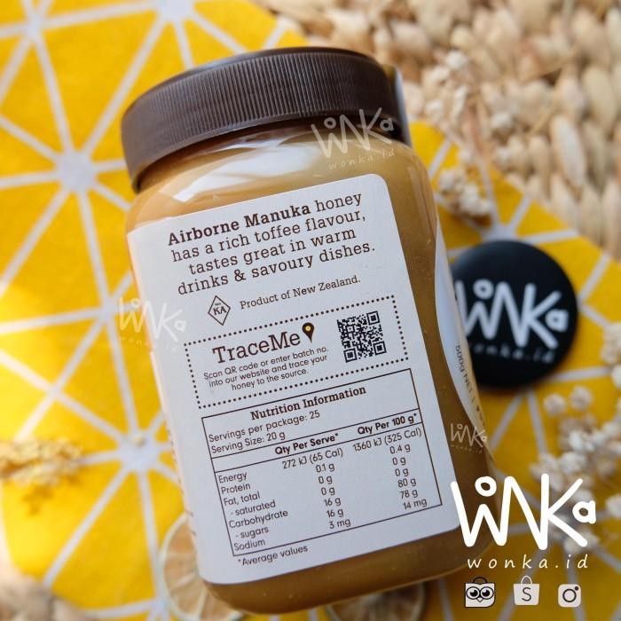 

AIRBORNE - MADU MANUKA 500GR - NEW ZEALAND HONEY - ANTIBIOTIK ALAMI