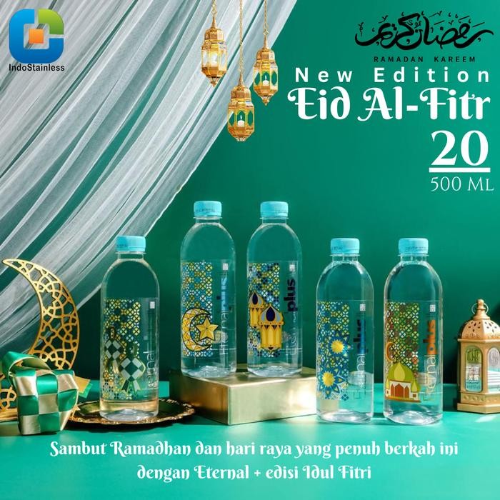 

AIR MINERAL ETERNAL PLUS (E+) 500ML WATER FOR FAMILY PH 8+ ALKALINE