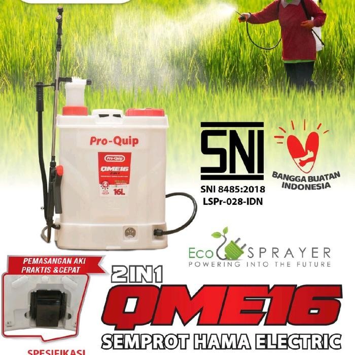 Original Knapsack Sprayer QME16 Listrik PRO QUIP