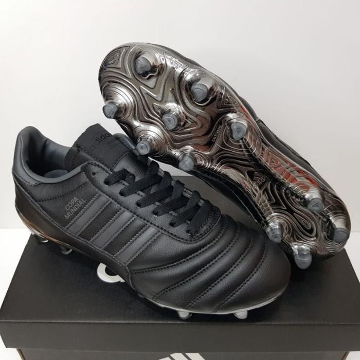 Sepatu Bola Adidas Copa Mundial 21 Core Black Grey Six FG