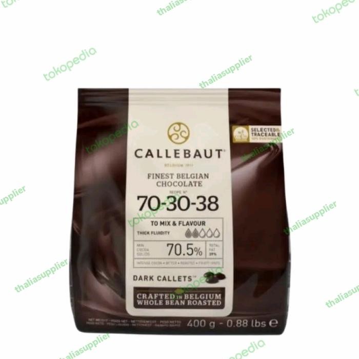 

Neww CALLEBAUT N70 BELGIAN DARK COKLAT 70.5% 400GR COKLAT COIN,OJOL INSTANT Terlaris