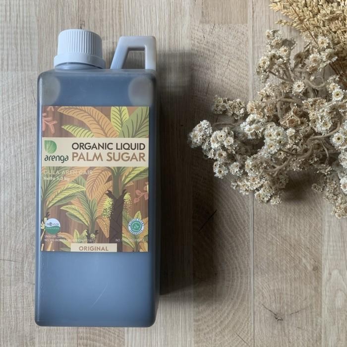 

(Allthebest) Organic Palm Sugar Gula Aren Organik Cair Arenga 1 Liter