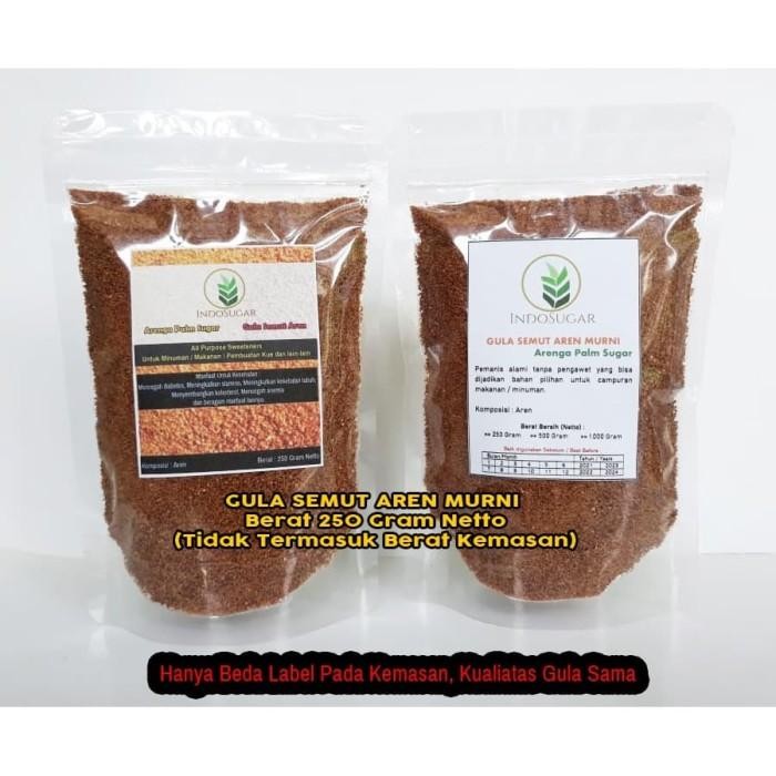 

(Allthebest) Gula Aren Organik - Gula Semut Aren Asli 250 Gram Netto