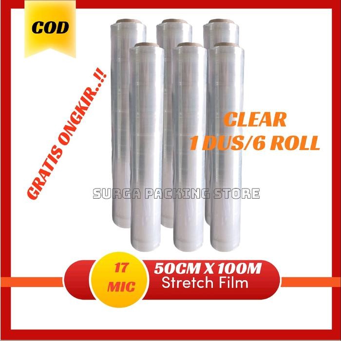 

Plastik wrapping 50cm x 100m x 17mic / 1 DUS