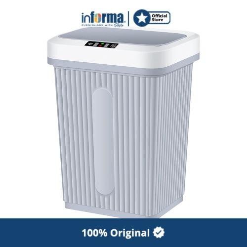 INFORMA - TEMPAT SAMPAH - SENSOR TRASH BIN PP GREY 16L