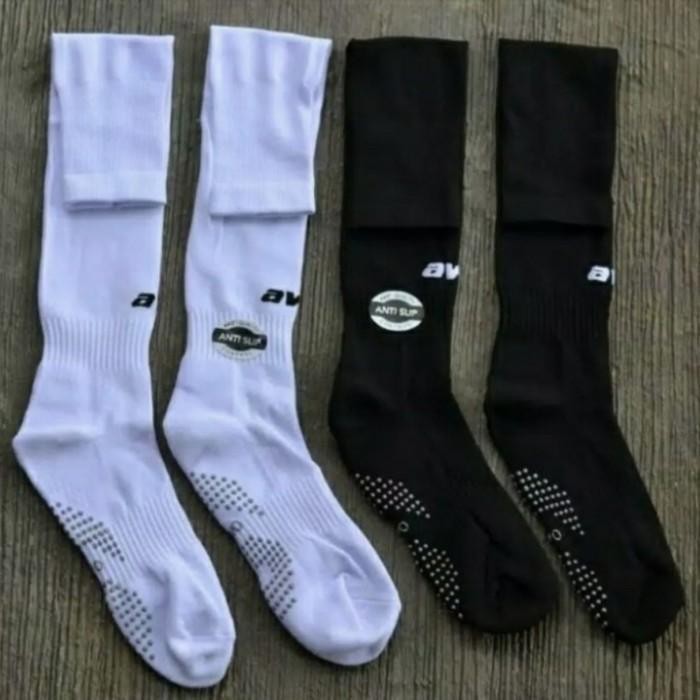 KAOS KAKI BOLA PANJANG ANTI SLIP AVO R8 (12 PCS) 1 LSN GROSIR ORIGINAL