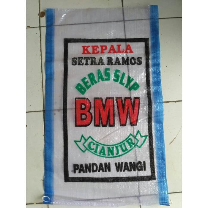 Karung beras 10kg merek BMW MINIMAL ORDER 5