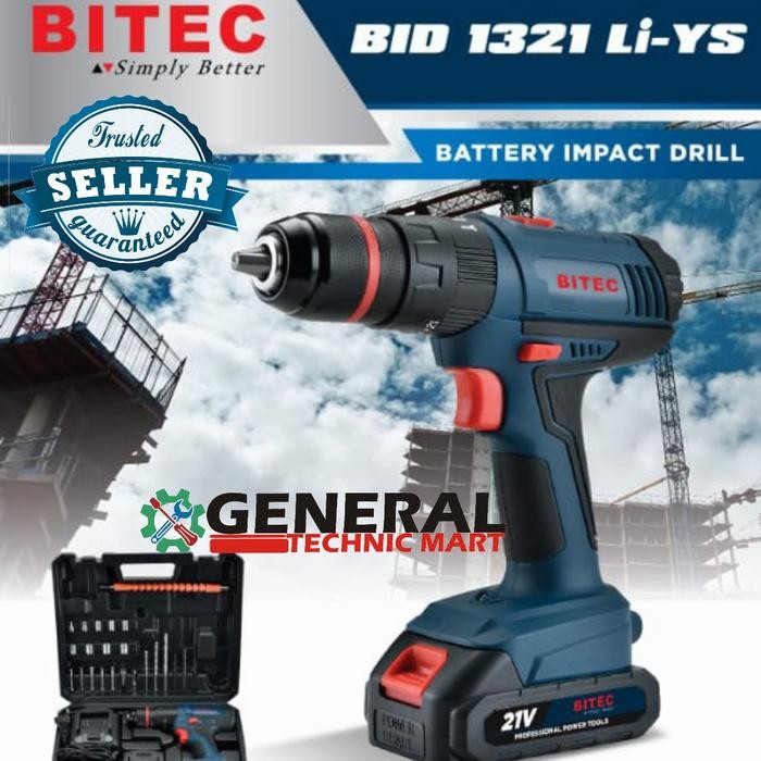 Unik Bor Cordless Bitec Bid 1321 Li Cordless Hammer Drill Bid1321Li 13Mm