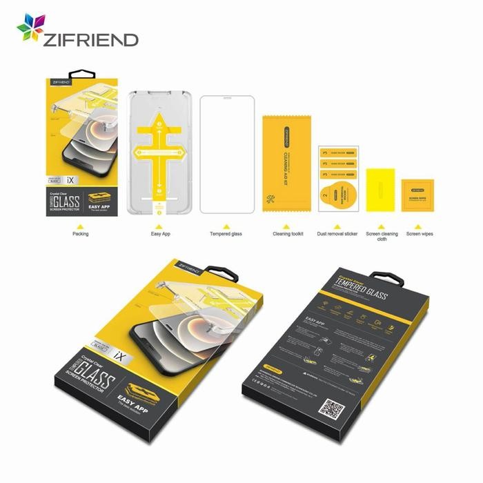 Tempered Glass Iphone X Xr Xs Max 11 Pro Max Zifriend Screen Protector
