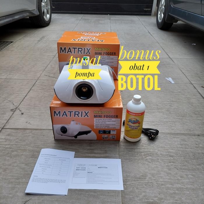 mesin fogging disinfektan exergen xg 900w stok terbatas